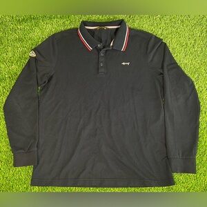 Louis Castel Mens long Sleeve Golf Polo Shirt Size 100